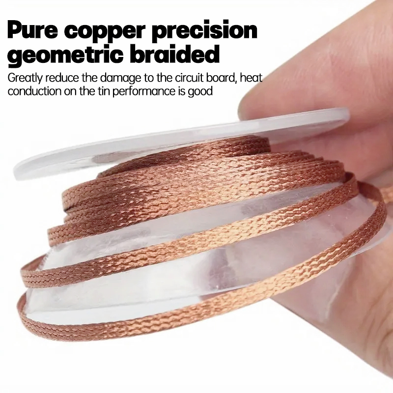1.5/3/6/10M Copper Welding Wir - đánh giá và giá Solder Wick Braid