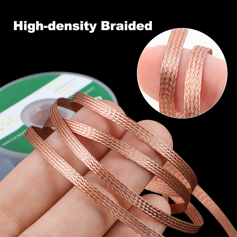 Width 1mm 1.5mm 2mm 2.5mm 3mm  - đánh giá và giá Solder Wick Braid