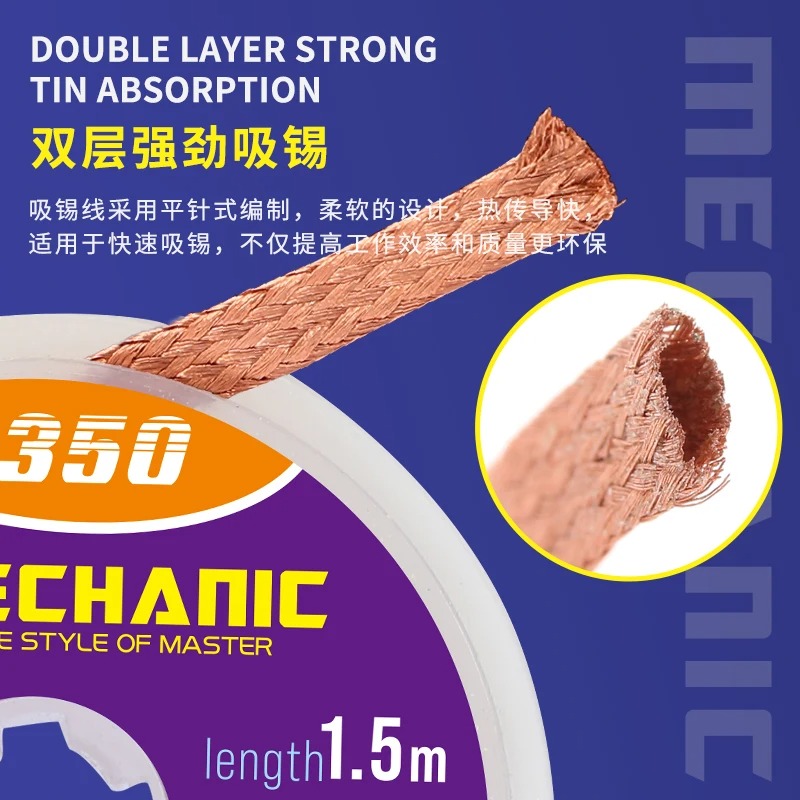 10 Cái/lốc Thợ Máy Hàn Bấc Tẩy - đánh giá và giá Solder Wick Braid