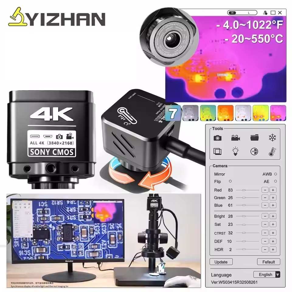 YIZHAN Thermal Imager 256*192  - đánh giá và giá Electronics Repair Tool