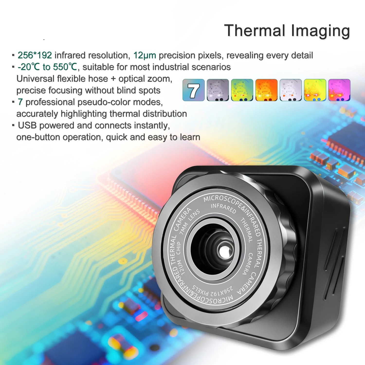 YIZHAN Thermal Imager 256*192  - đánh giá và giá Electronics Repair Tool
